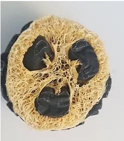 Activated Charcoal Loofah Soap