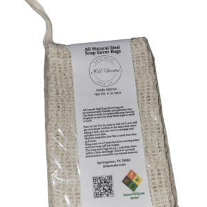 All Natural Sisal Soap Saver Bag