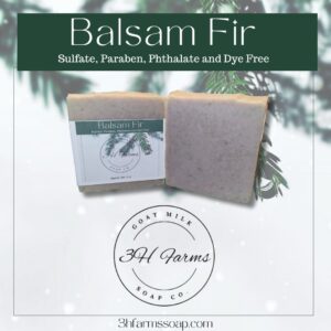 Balsam Fir Goat Milk Soap Bar