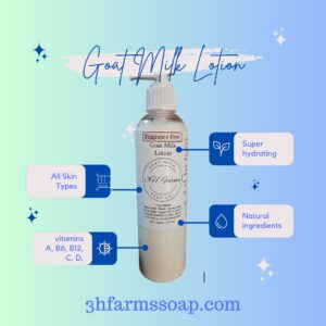 Pure and Gentle, Fragrance Free Goat Milk Lotion 8 0unces