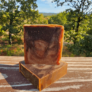 Mahogany Teakwood Goat Milk Soap Bar