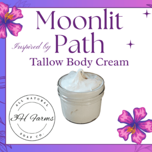 Tallow Body Cream- Moonlit Path 4 oz